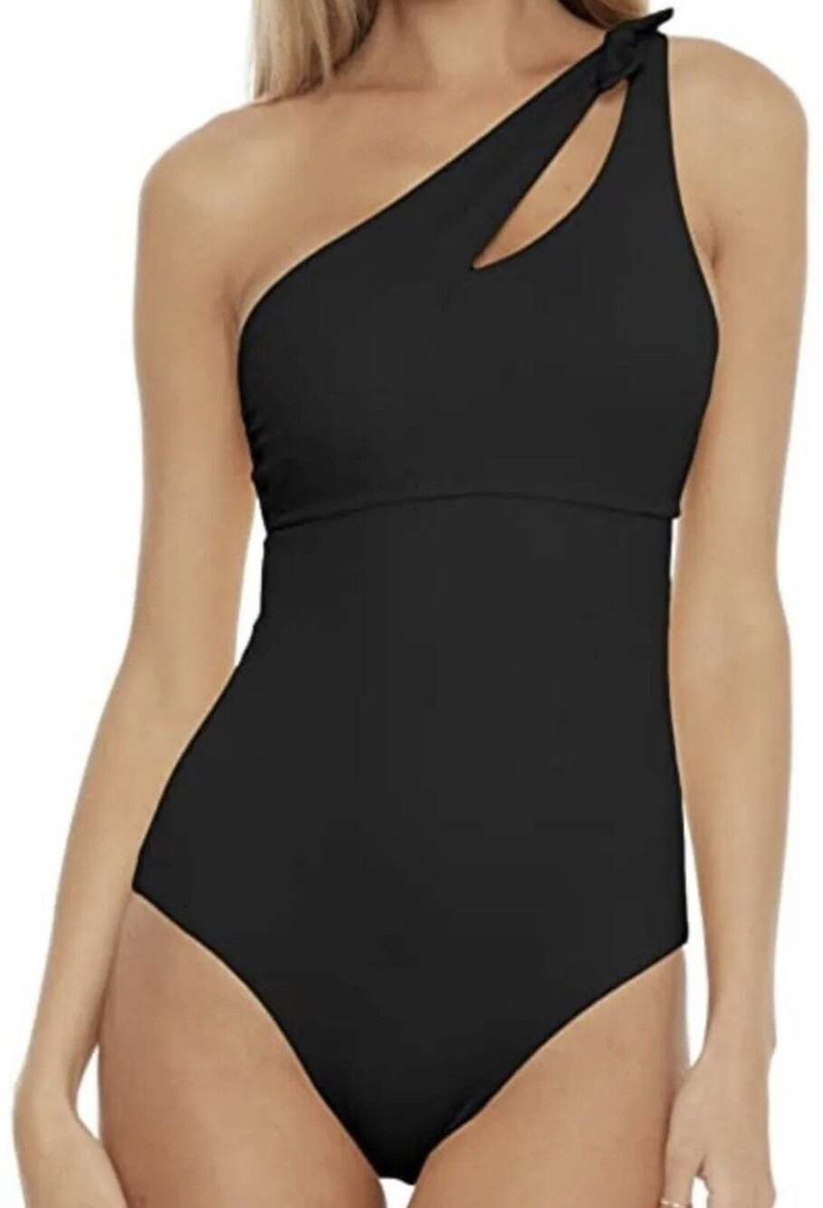 Becca by Rebecca Virtue Sadie Asymmetrical One-Piece Swimsuit, Small